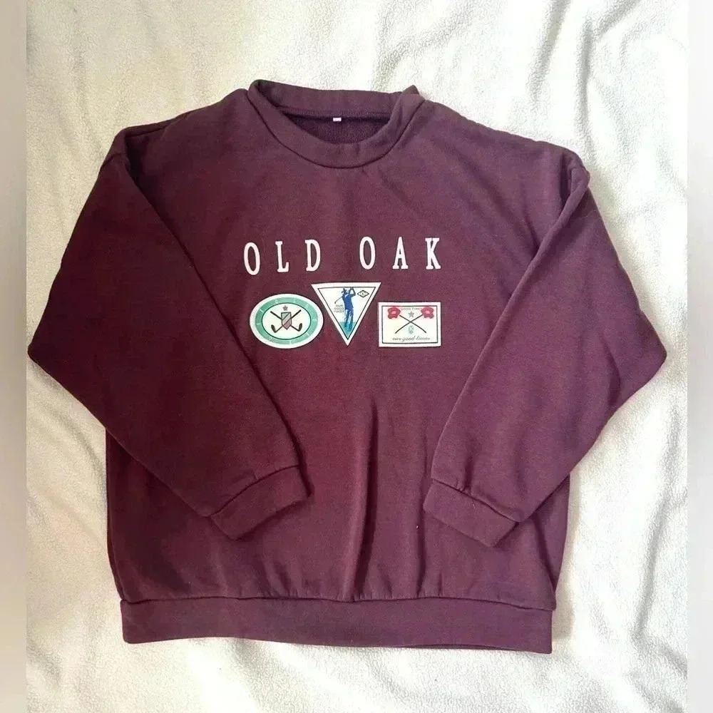 Vintage Old Oak Gold Pull Over Sweatshirt